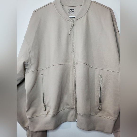 Womens NWT Old Navy Dynamic Fleece Full Zip Sweatshirt Size Large - Picture 5 of 11